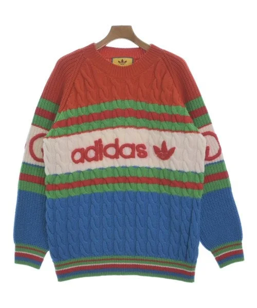 GUCCI Sweaters Mesh Fabric Canvas Fabric Denim Fabric