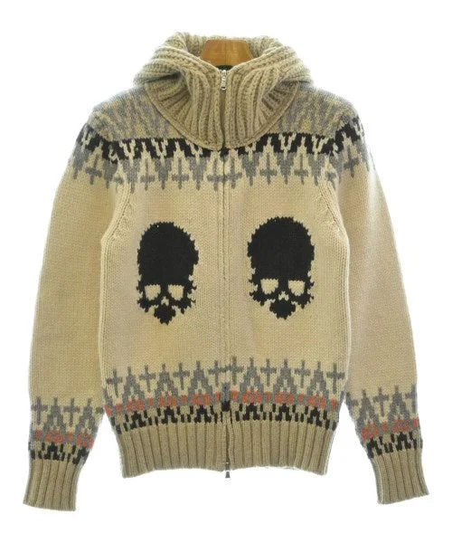 GEMMA.H UOMO Sweaters Mesh Blend Leather Blend Suede Blend