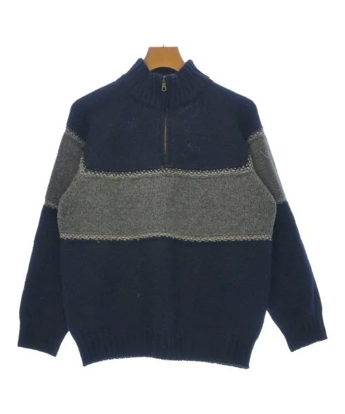 Henry Cotton's Sweaters Hooded Caped Shawl Collar