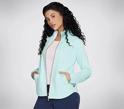 GOWALK SHINE JACKET - Vestes classiques pour femmes - Skechers Welt Pockets Slit Pockets Flap Pockets