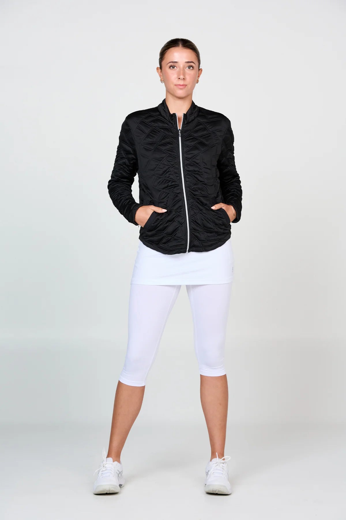 Ladies Sofibella UV Staples 24” Quilt Jacket Toggled Jacket Drawstring Jacket Belted Jacket