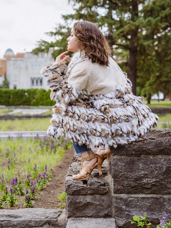 Lynx and Sheared Beaver Jacket Chenille Jacket Brocade Jacket Lace Jacket