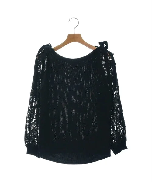 GRACE Class Sweaters Beaded Sweater Sequined Faux Fur
