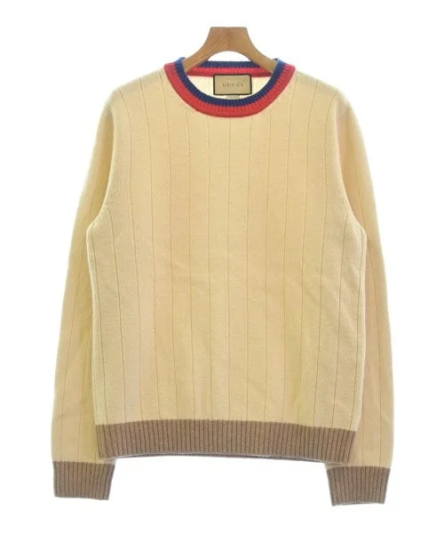 GUCCI Sweaters Silk Blend Satin Velvet