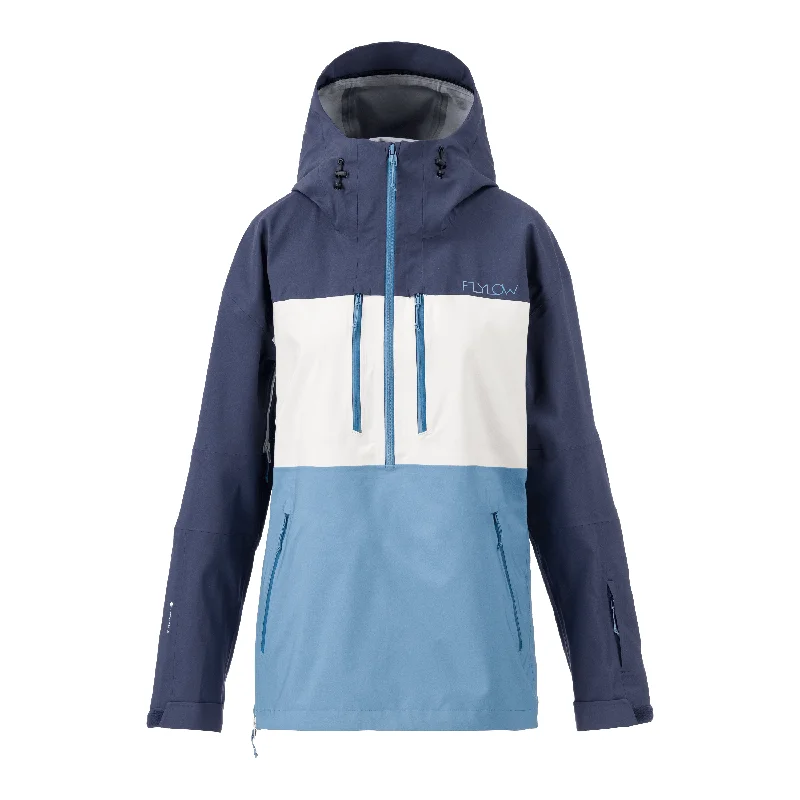 Flylow W Lucy Anorak Jacket Zip Front Button Front Snap Front