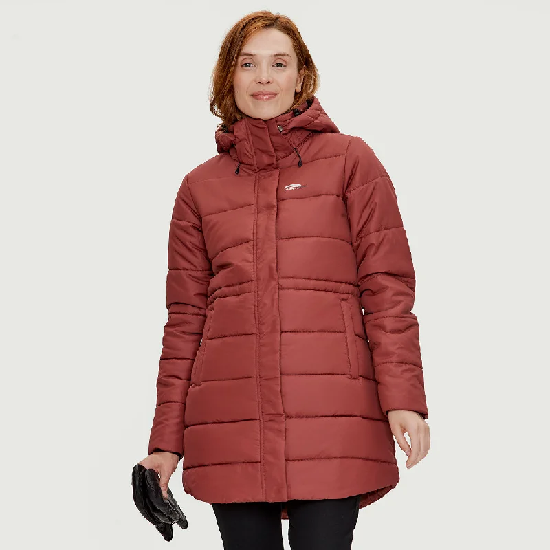 LOUISA JACKET - Manteau d'hiver pour femmes - Chlorophylle Collared Jacket Crew Neck Jacket Turtle Neck Jacket