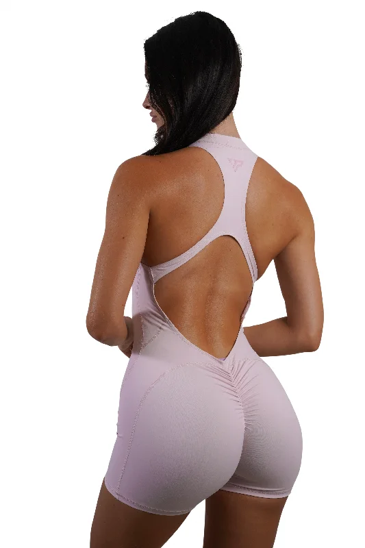 ALLURE JUMPSUIT - BABY PINK