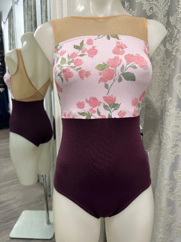 Calathea Bougainvillea ballet leotard