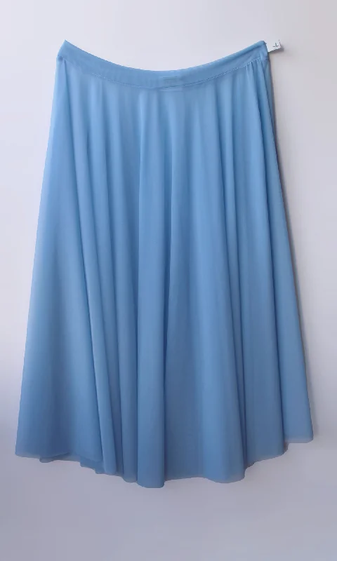 Calathea sky long ballet skirt