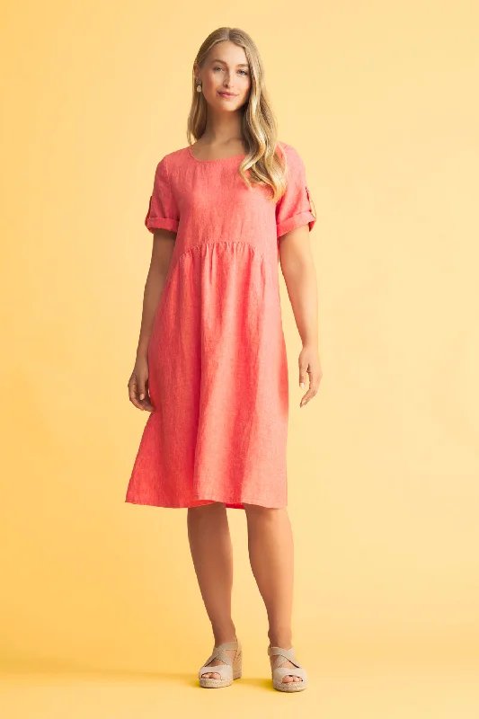 Linen Shift Dress