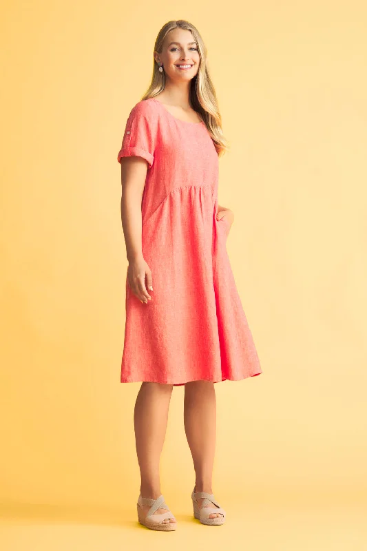 Linen Shift Dress