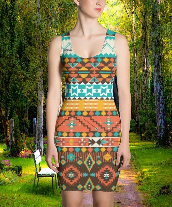 FDa - Navajo Fitted Dress