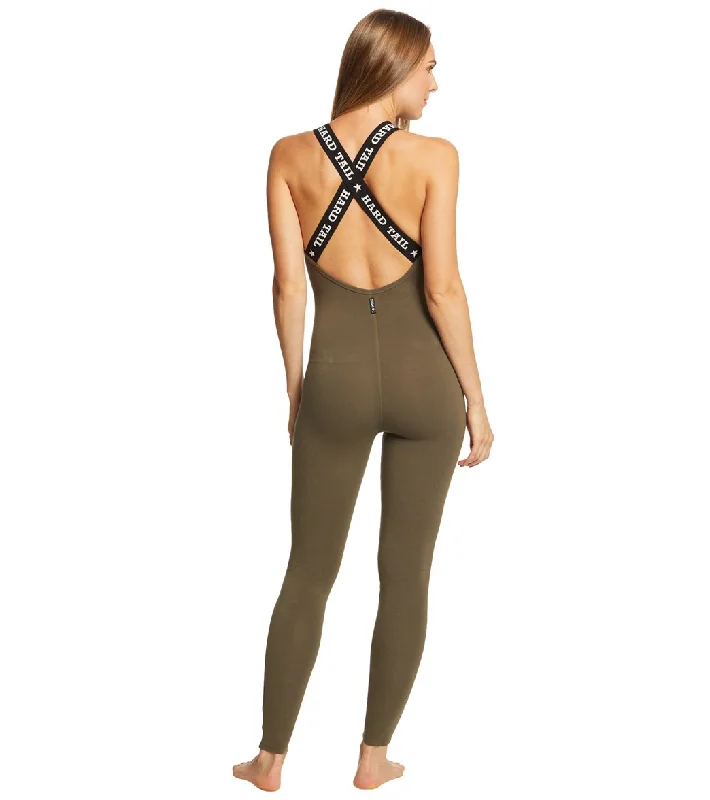 Hard Tail Logo Bodysuit Olive