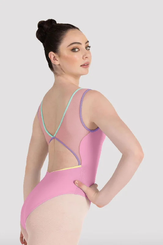 Ladies Calypso Boat Neck Leotard