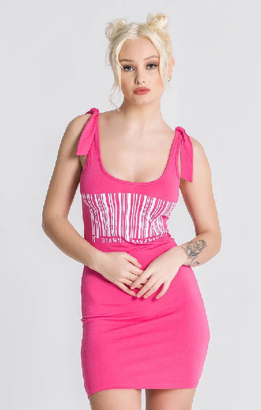 Pink Signs Dress