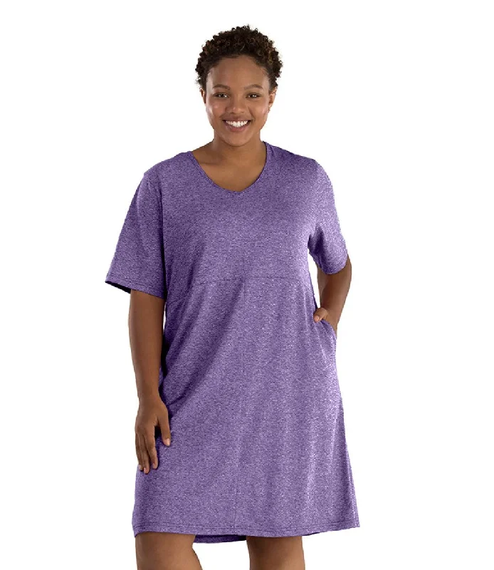 XL / Heather Violet