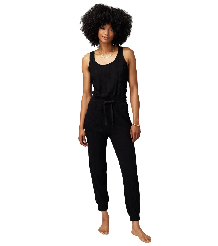 Spiritual Gangster Harmony Rib Jogger Jumpsuit