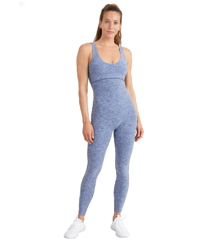 Thrive Societe Twist Back Onesie Heather Oceana