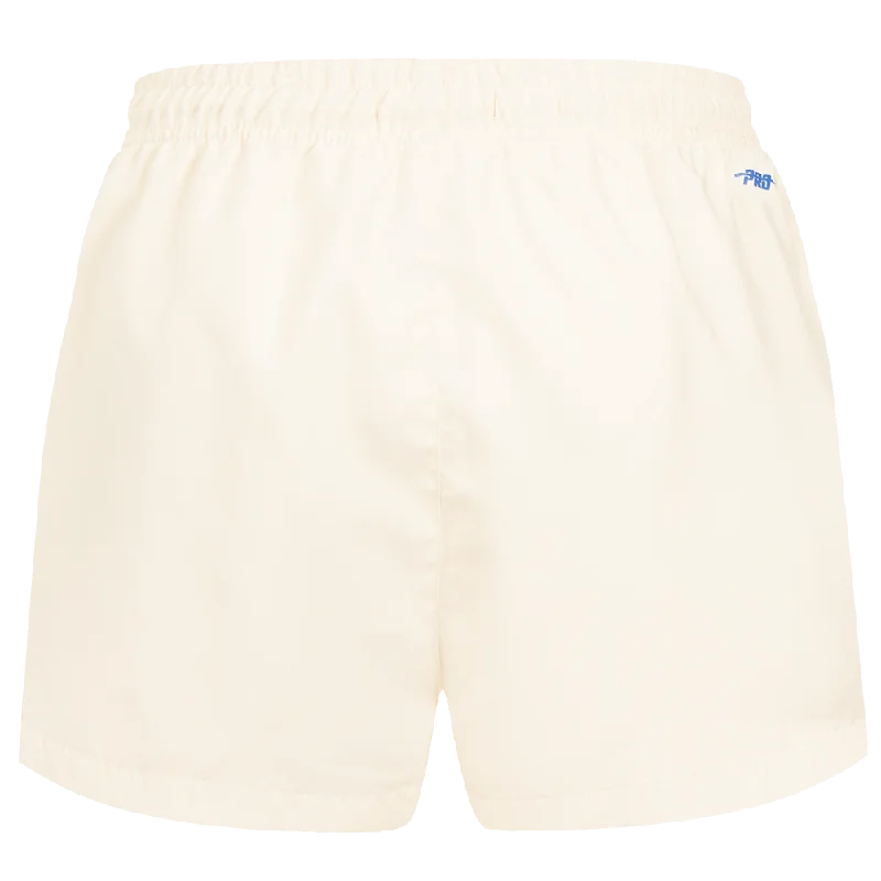 MLB CHICAGO CUBS TRIPLE TONAL WOMEN'S WOVEN SHORT (EGGSHELL)