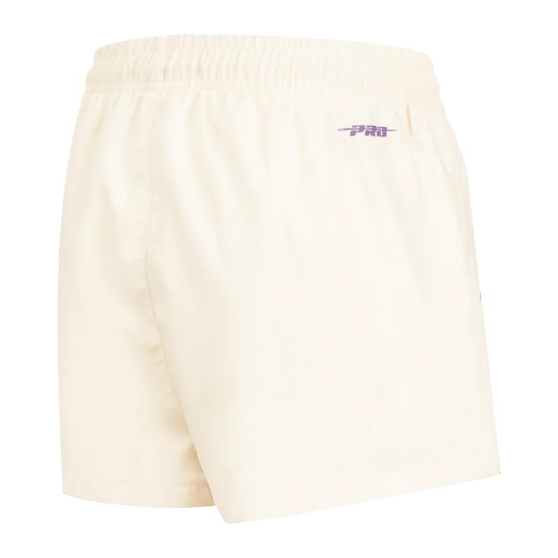 MLB COLORADO ROCKIES TRIPLE TONAL WOMEN'S WOVEN SHORT (EGGSHELL)