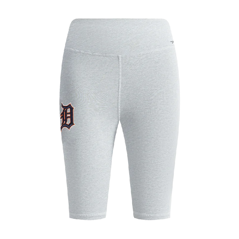 MLB DETROIT TIGERS CLASSIC WOMEN'S BIKE SHORT (HEATHER GREY)