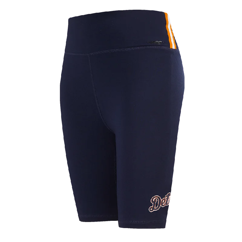 MLB DETROIT TIGERS CLASSIC WOMEN'S BIKE SHORT (MIDNIGHT NAVY)