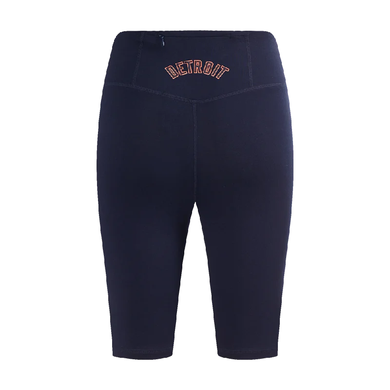 MLB DETROIT TIGERS CLASSIC WOMEN'S BIKE SHORT (MIDNIGHT NAVY)