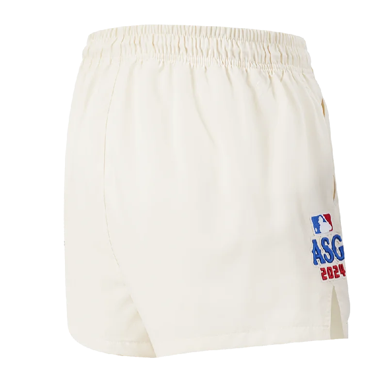 MLB ALL STAR 2024 WOMEN'S WOVEN SHORT (EGGSHELL)