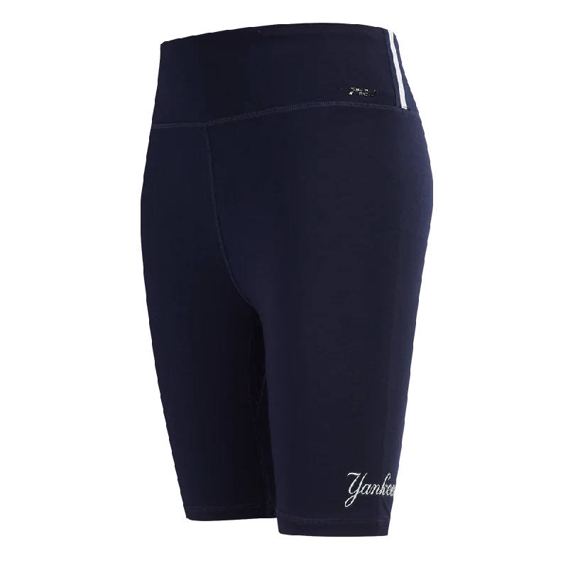 MLB NEW YORK YANKEES CLASSIC WOMEN'S BIKE SHORT (MIDNIGHT NAVY)