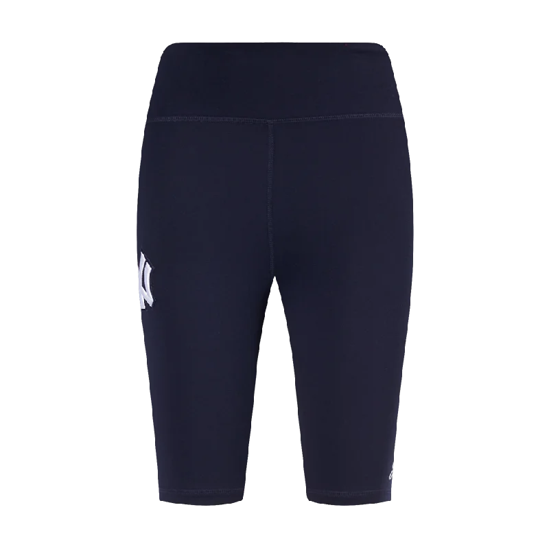 MLB NEW YORK YANKEES CLASSIC WOMEN'S BIKE SHORT (MIDNIGHT NAVY)