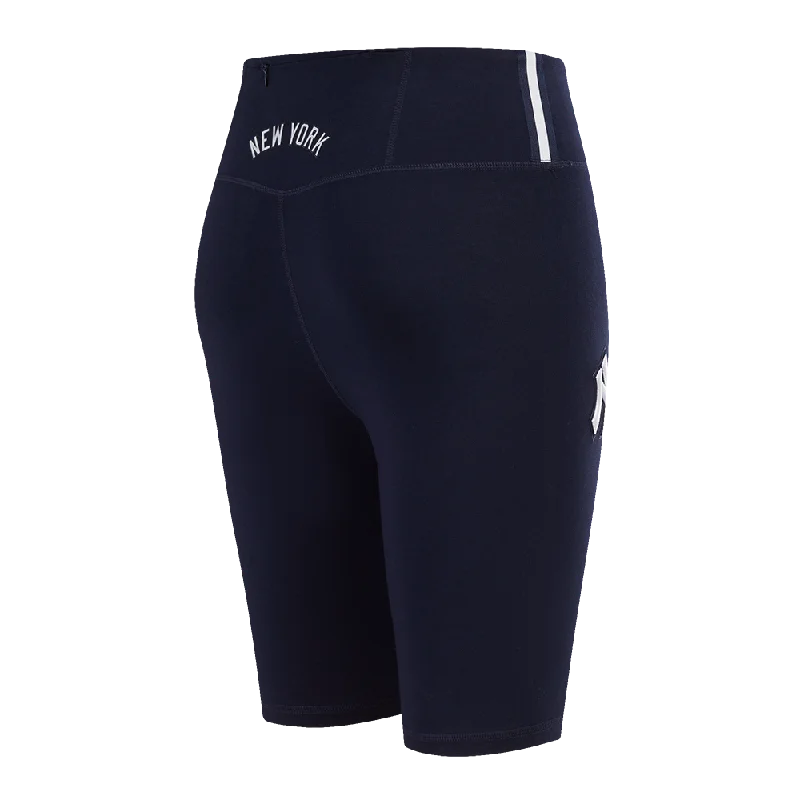 MLB NEW YORK YANKEES CLASSIC WOMEN'S BIKE SHORT (MIDNIGHT NAVY)