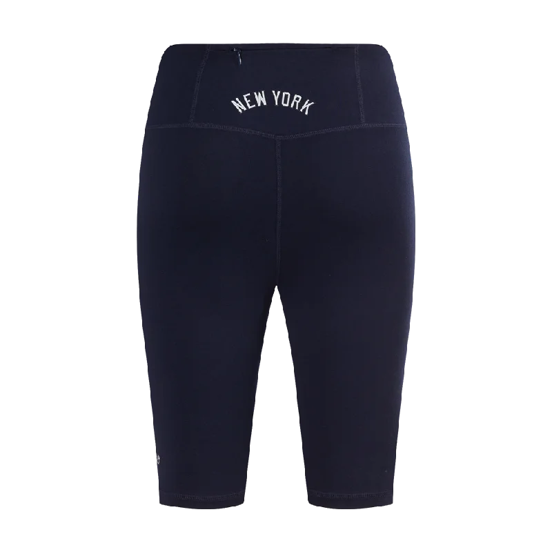 MLB NEW YORK YANKEES CLASSIC WOMEN'S BIKE SHORT (MIDNIGHT NAVY)