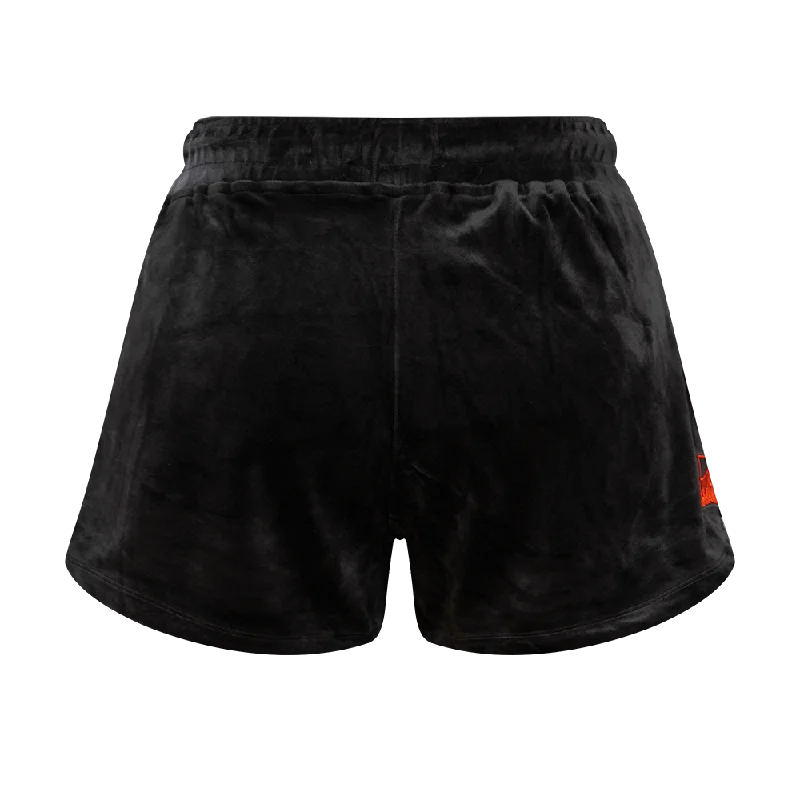 MLB SAN FRANCISCO GIANTS CLASSIC WOMEN'S VELOUR SHORT (BLACK)