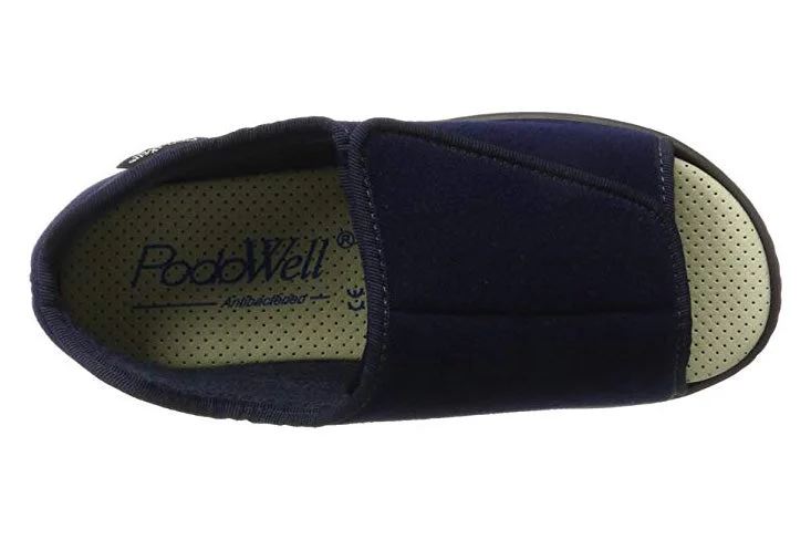 Open-Toed Sandals for Women - Navy | Lexi | Adaptive Shoes by Ovidis