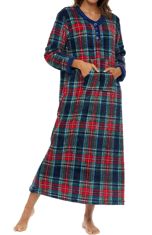 Classic Tartan Plaid Blue / 2X