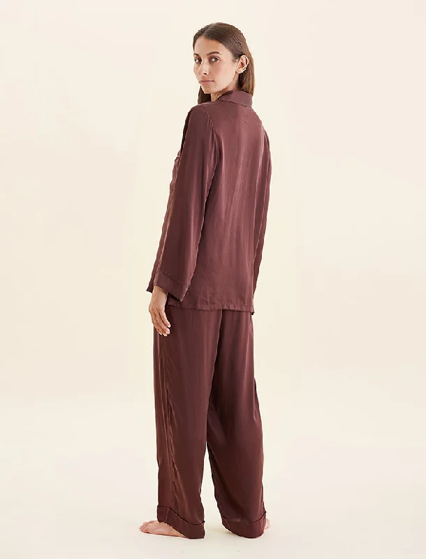 Audrey Pure Silk Full Length PJ