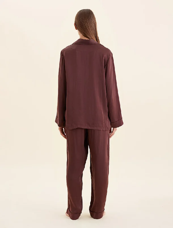 Audrey Pure Silk Full Length PJ