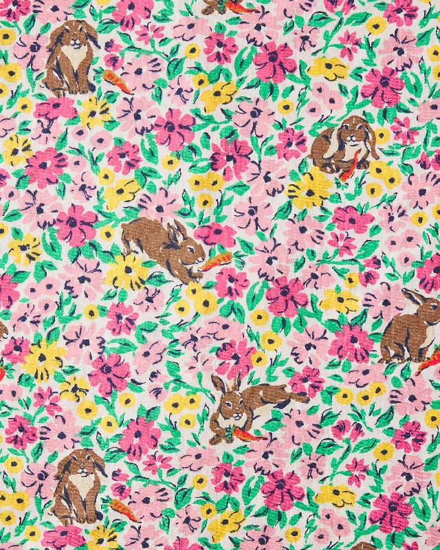 Bunny Trail - Pintuck Short Set - Spring Meadow