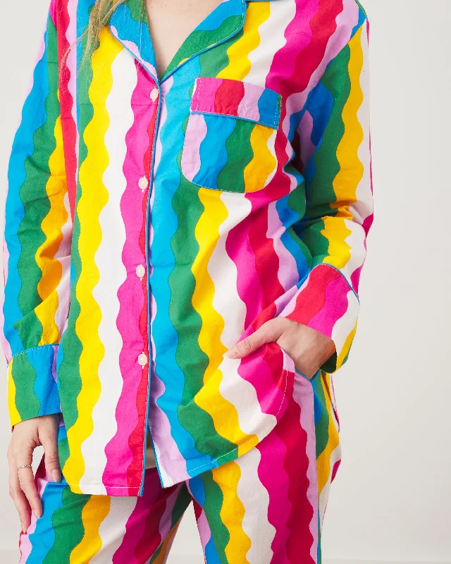 Daily Disco - Long PJ Set - Rainbow