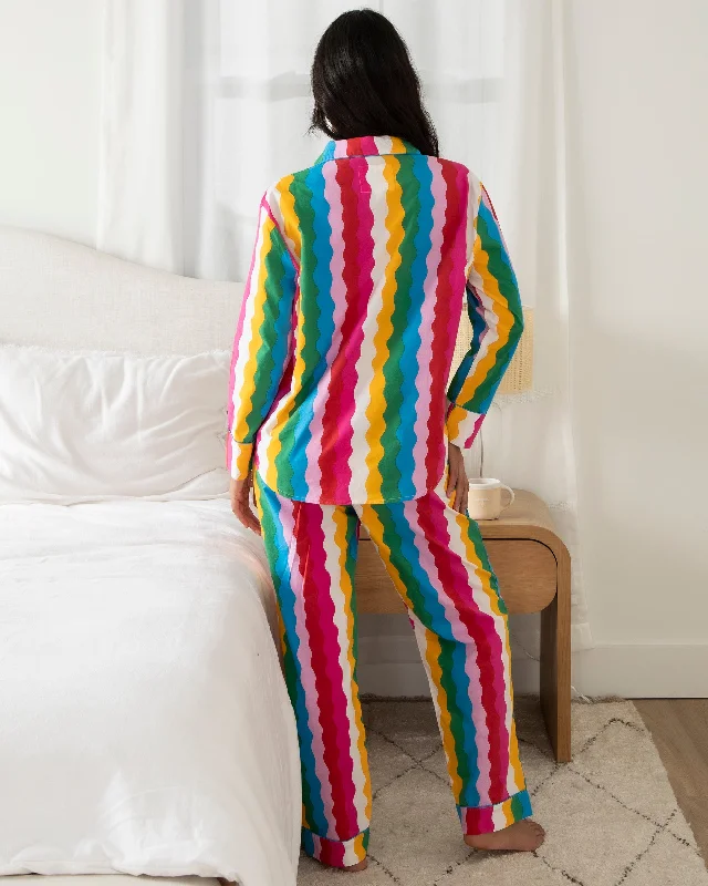 Daily Disco - Long PJ Set - Rainbow