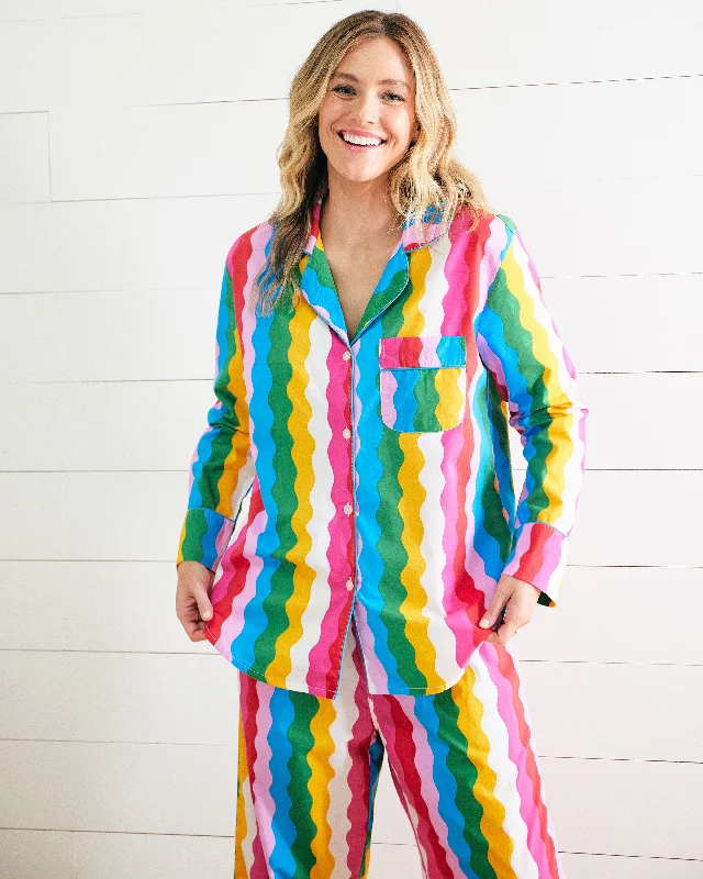 Daily Disco - Long PJ Set - Rainbow