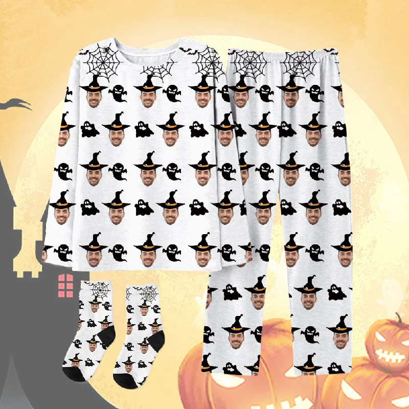 Halloween Fun Gifts Custom Pajamas & Socks Sets