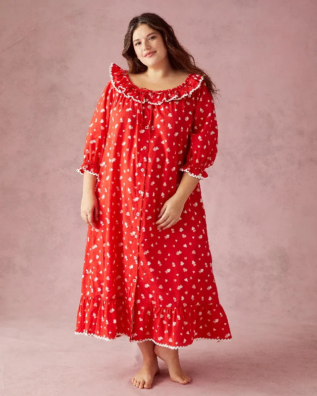 PF + Pencil & Paper Co. Heartbreaker - Latte Love Nightie - Ruby