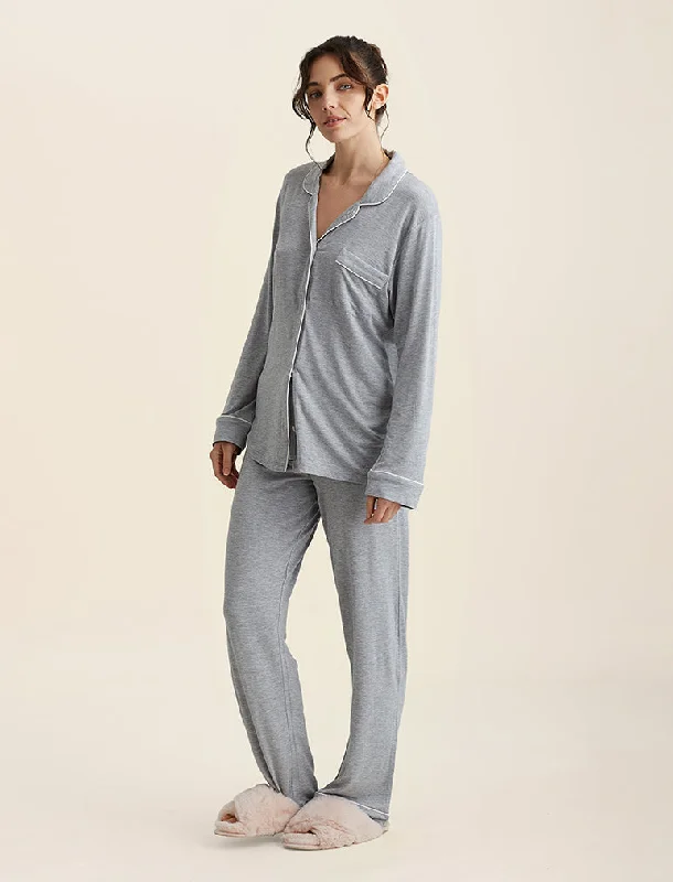 Kate Modal Soft Full Length PJ Set