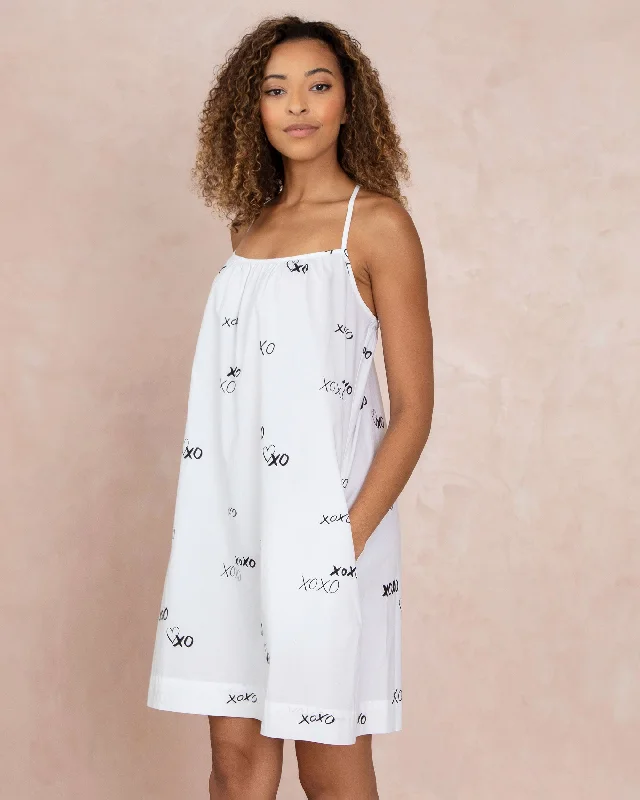 PF x The Mom Edit Love & Kisses - Cami Nightgown - Cloud