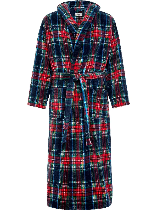 Classic Tartan Plaid Blue / Large