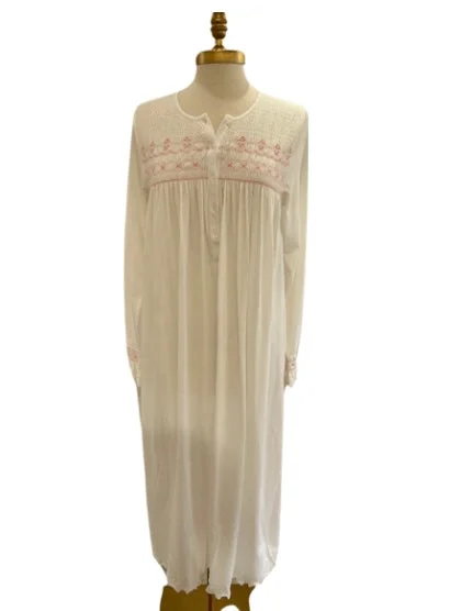 P.JAMAS ~ Katia 1 heirloom long nightgown