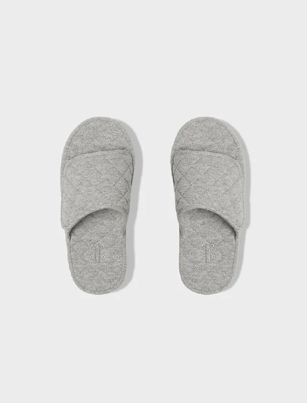 Quilted Cotton Slides