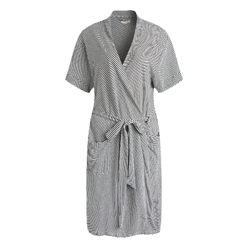 RH Robe Women's Short Sleeve Kimono Cotton Bathrobe Dressing Gown Sleep RHW2753