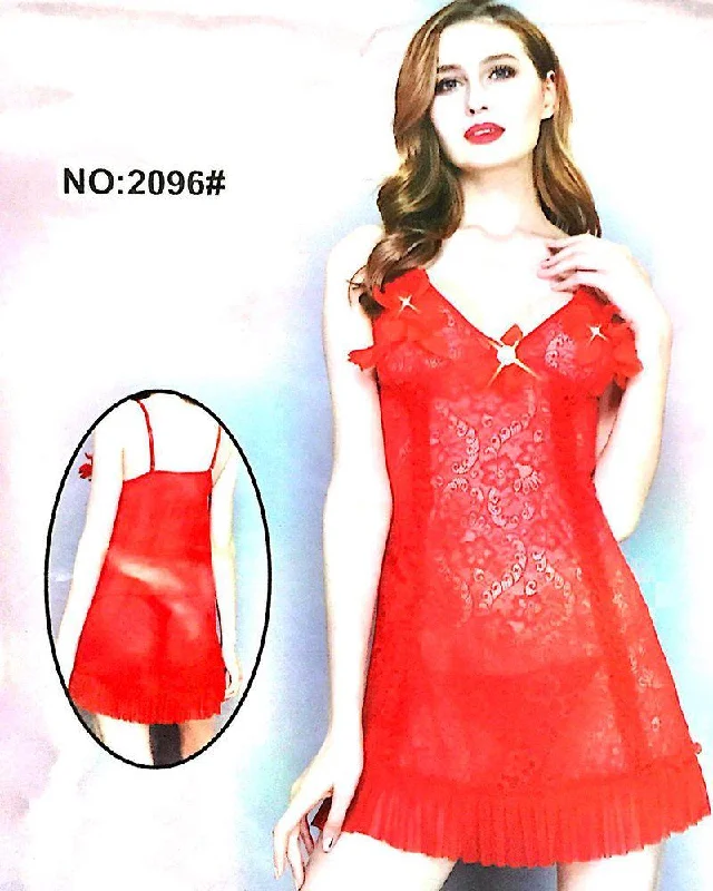 Romantic Sexy Short Net Nighty - Babydoll Bridal Sexy Nighty - 2096